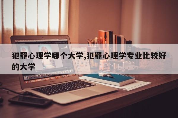 犯罪心理学哪个大学,犯罪心理学专业比较好的大学